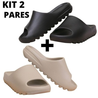 Kit Pares Chinelo Slide Yee Nuvem Lançamento Leve Confortável Ortopédico em Oferta na Shopee