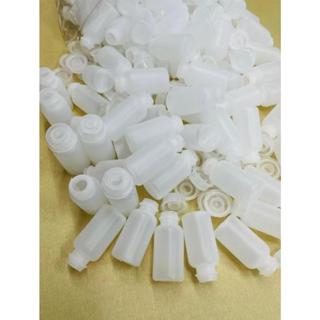 Flaconete De Plástico Transparente Com 100/200 Pçs - 5ml/10ML  UNIVERSAL em Oferta na Shopee