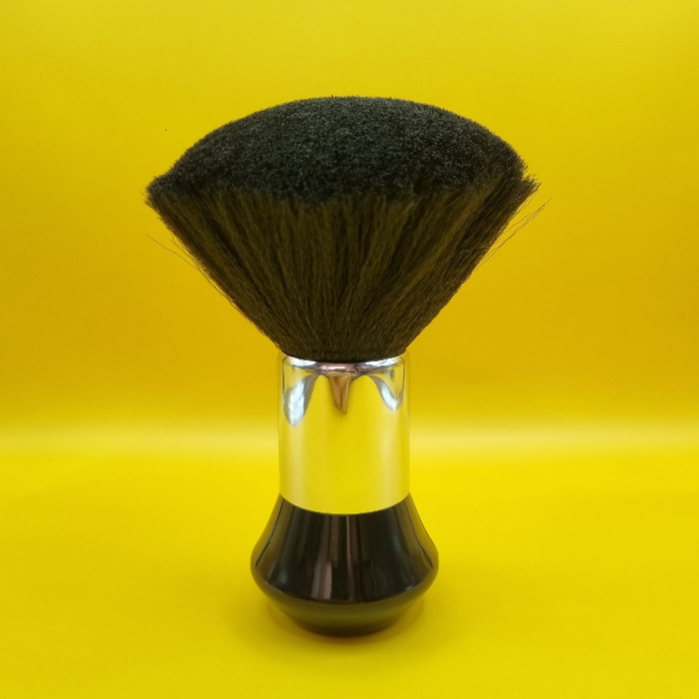 KIT 02 Espanador Pincel Para Cabeleireiro Barbeiro Super Macio Cor Preto em Oferta na Shopee