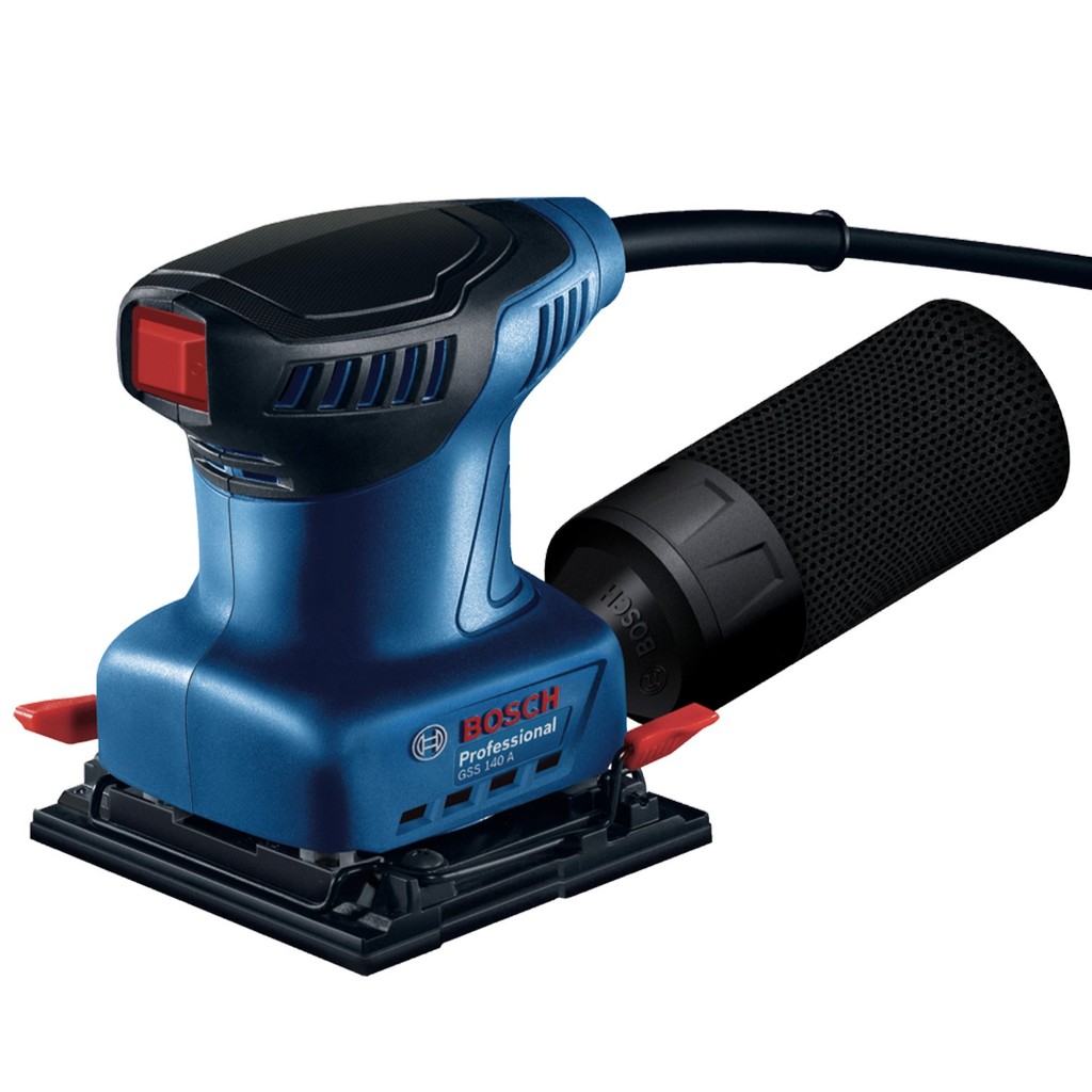 Lixadeira Orbital Bosch GSS 140-A com Coletor de Pó 220W em Oferta na Shopee