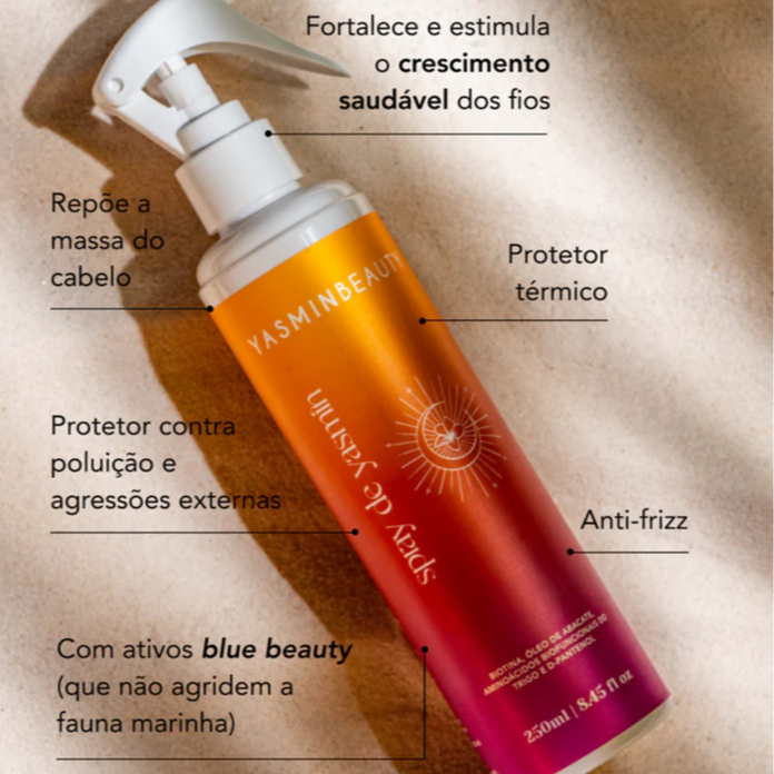 Detalhes do Leave-in Revitalizante - Spray de Yasmin Beauty