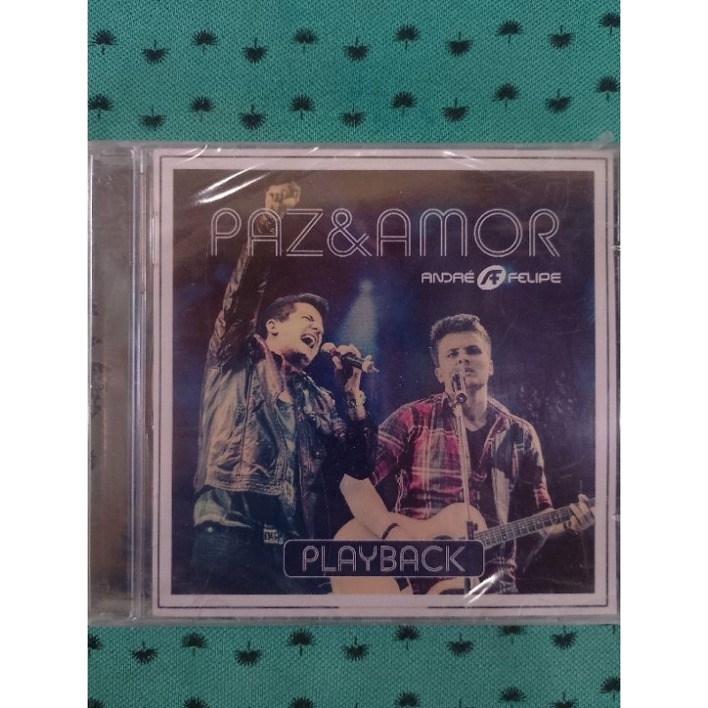 Cd playback André e Felipe Paz e Amor (Cd Lacrado)