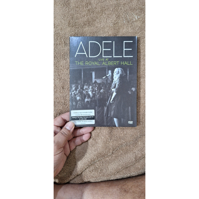 DVD MUSICLA -  Adele  Live AT The Royal Albert Hall  DVD+CD - Usado