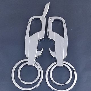 Chaveiro Mosquetão  Faca Canivete  E Abridor Garrafa - Unidade em Oferta na Shopee