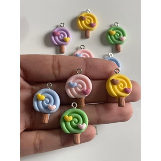 Pingente Pirulito Mix - Com 10 unidades em Oferta na Shopee