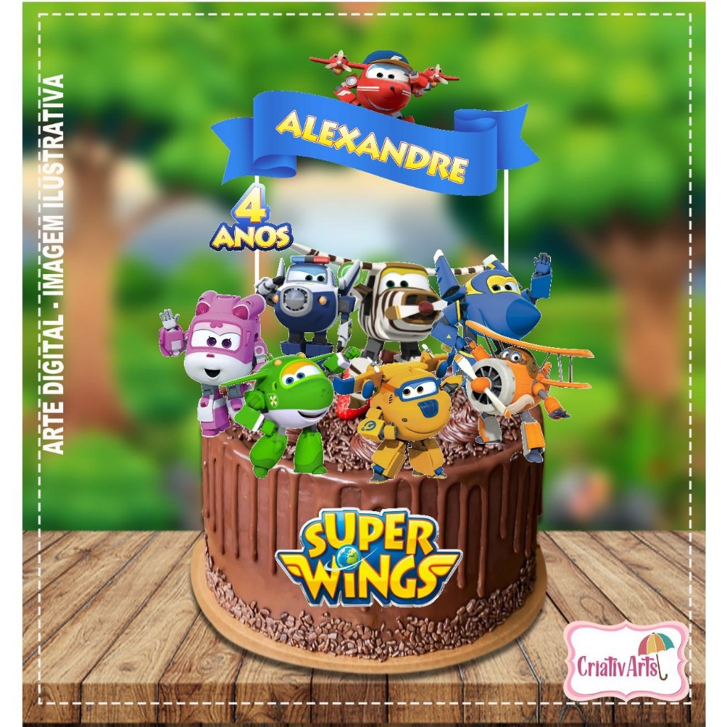 Bolo Super Wings: Onde Comprar | BuscaProdutos