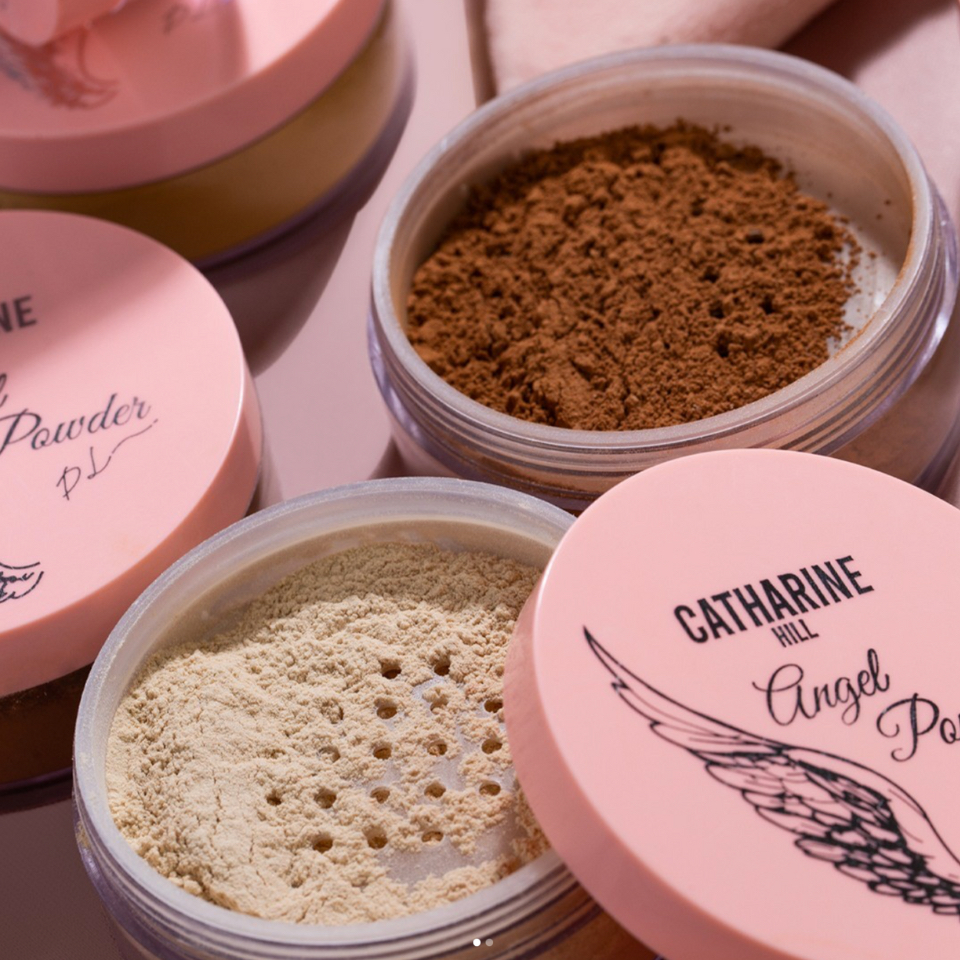Pó Solto Facial Angel Powder Pri Lessa CATHARINE HILL Ultrafino Aveludado Vegano 20g