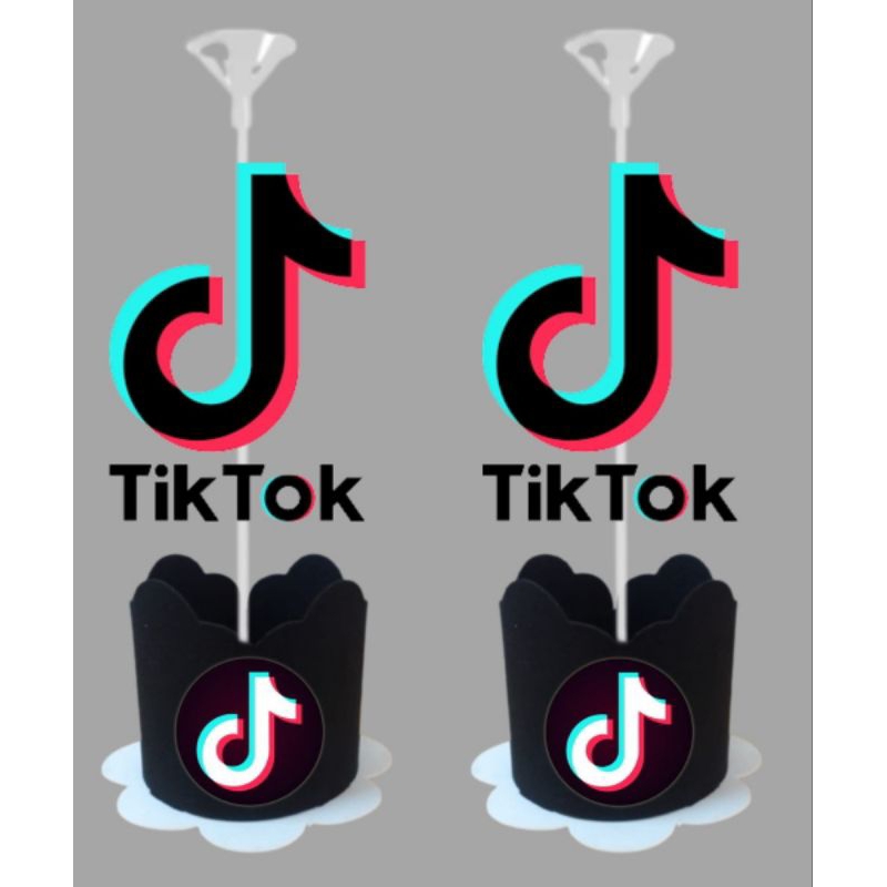 Centro de mesa tiktok (10 unidades)