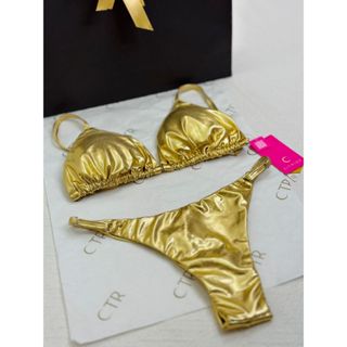 Biquíni Fio Cortininha Com Bojo Removível Brasil 2024 Liso em Oferta na Shopee