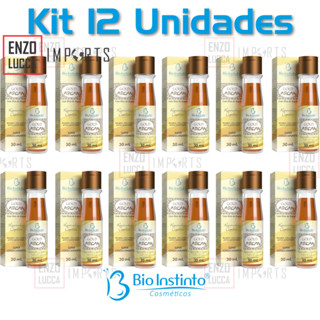 Kit 12 Óleo De Argan Gold Reparador Capilar 30ml - Bio Instinto em Oferta na Shopee
