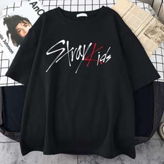 Camiseta Stray Kids Skz Unissex em Oferta na Shopee