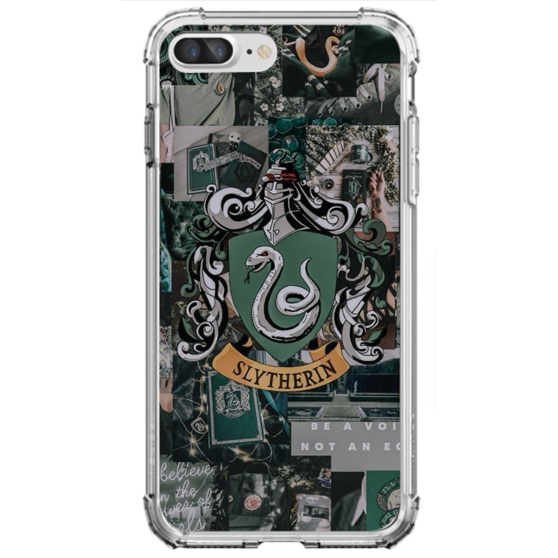 Capa de Celular Inspirada Harry Potter Sonserina P/ Iphone, Samsung, Xiaomi, Motorola, Lg e Variedade de Aparelhos