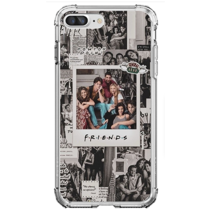 Capa de Celular Inspirada Friends P/ Iphone, Samsung, Xiaomi, Motorola, Lg e Variedade de Aparelhos