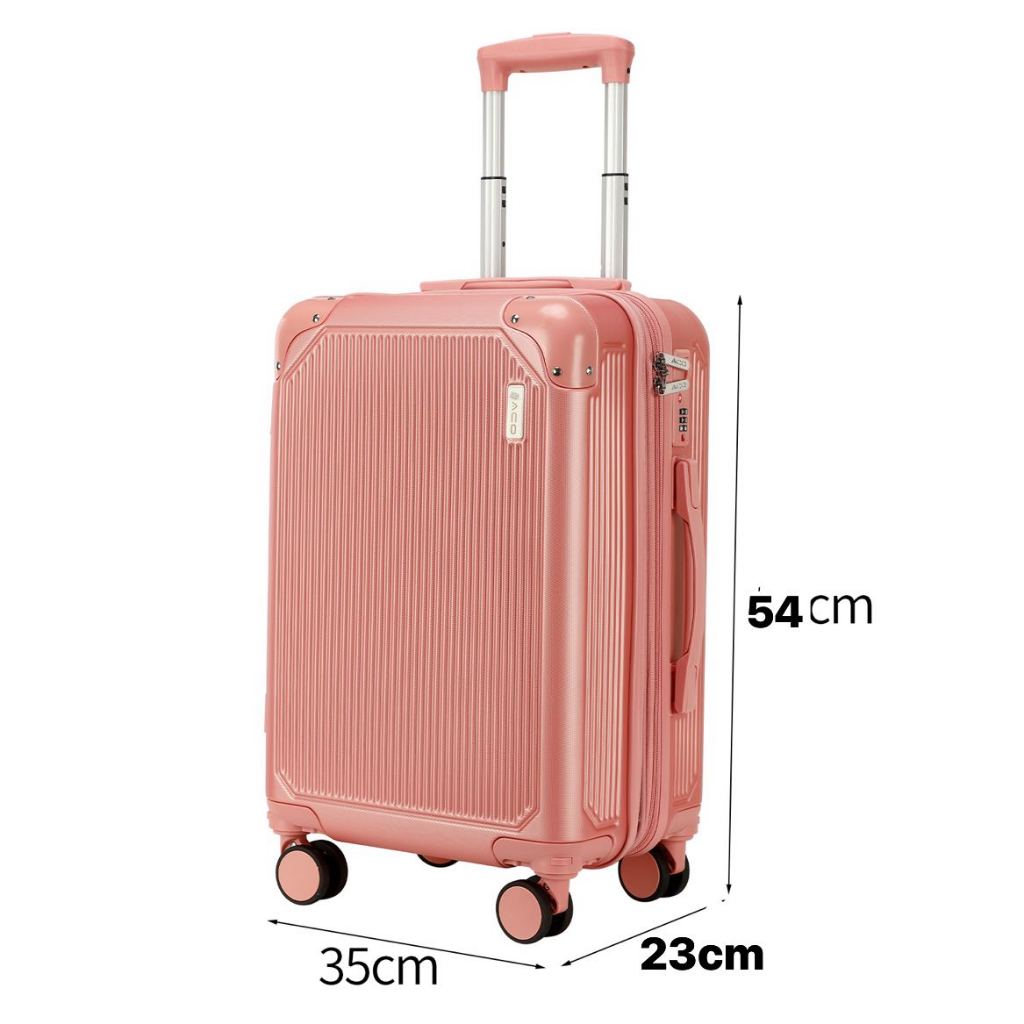 Mala de bagagem 2025 novo caso de embarque de  código forte e durável caso de viagem engrossado em Oferta na Shopee