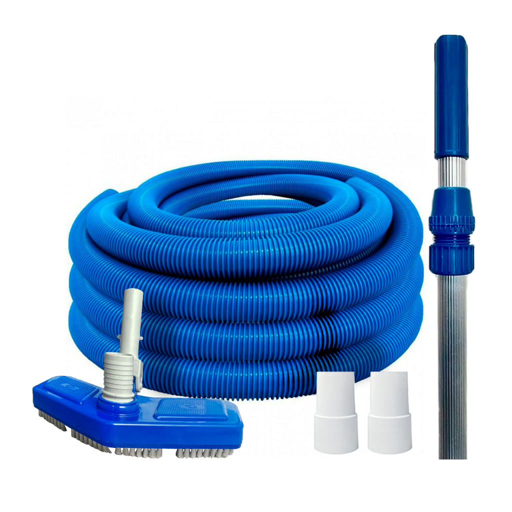 Kit Limpeza Para Piscina Aspirador Compact + 5 Metros De Mangueira Cabo Telescópico 3 Metros em Oferta na Shopee