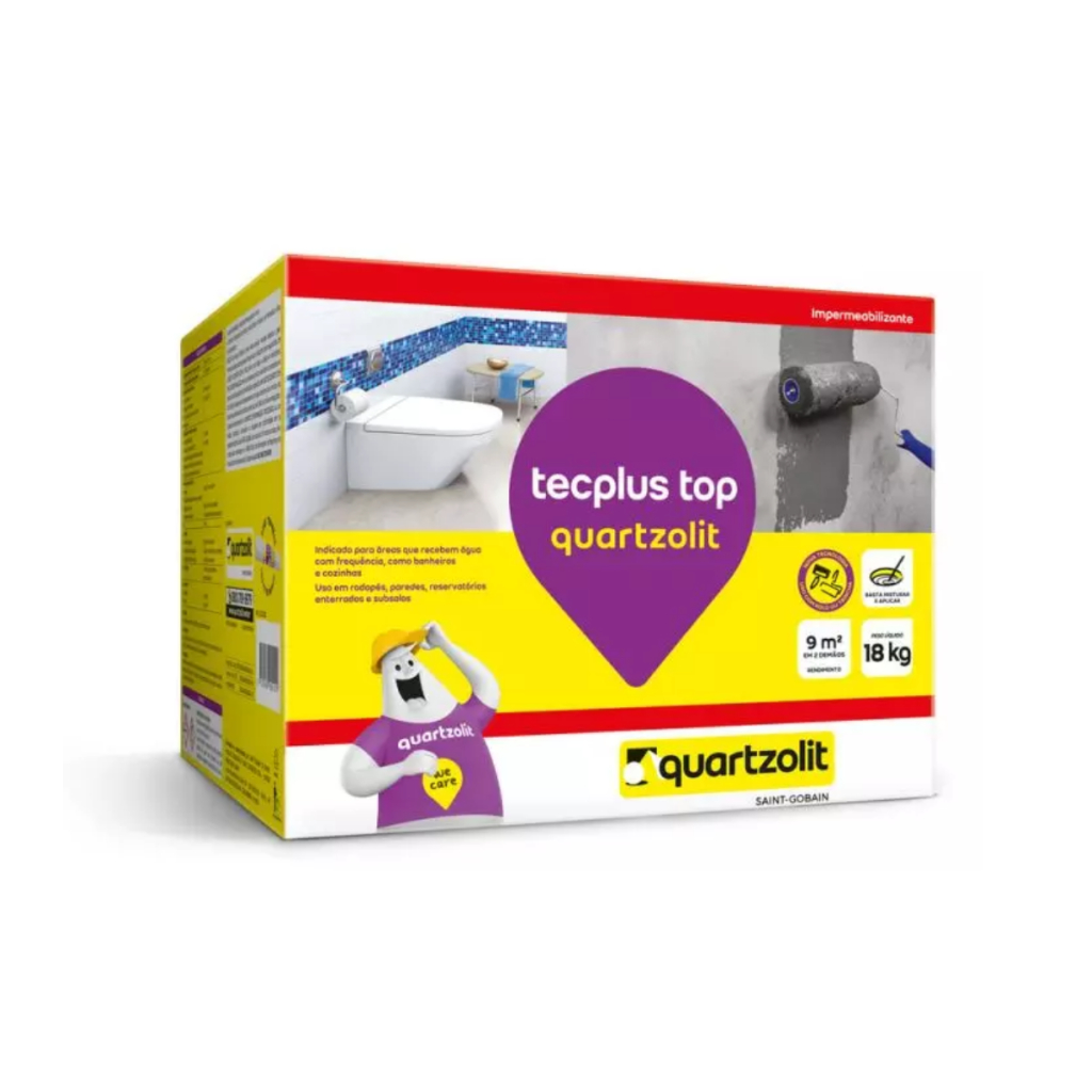 Impermeabilizante Tecplus Top 18kg Quartzolit