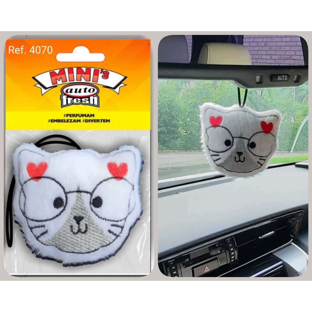 Aromatizante Para Carro Linha Pet Peluciado Cheirinho Diverso Odorizador Perfume Cheiro — imagem 2 de 2