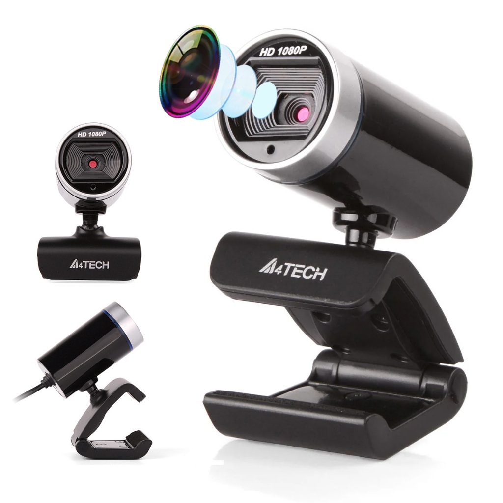 Webcam A4tech Pk-910h C/ Microfone - Usb - Full Hd