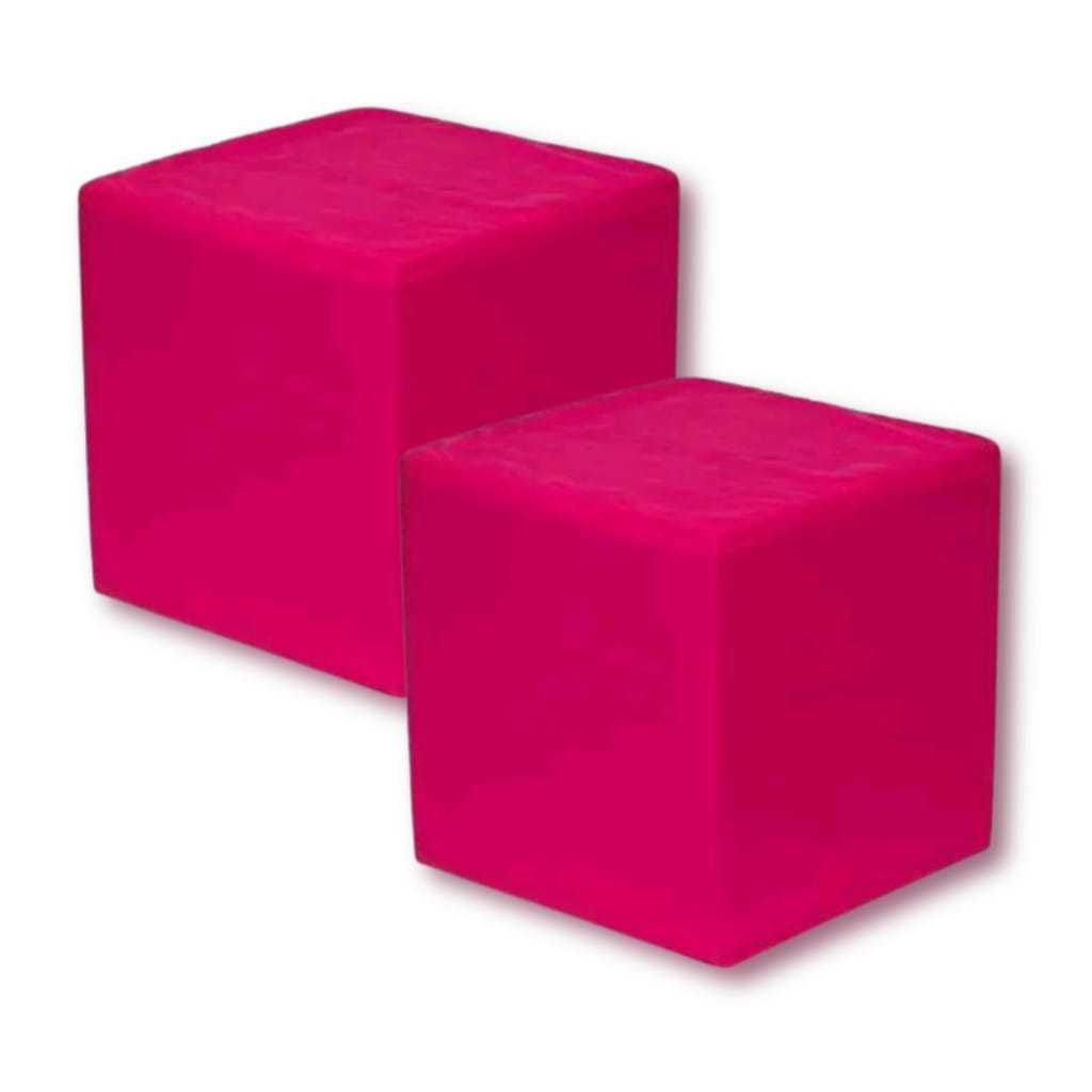 Kit 2 uni De Capa para puffs Quadrados 35cm x 35cm largura/ 45cm altura. (TAMANHO PADRÃO) Enviado IMEDIATO. em Oferta na Shopee