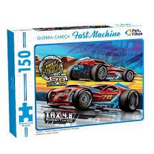 Quebra-cabeça Fast Machine - 150 Pc Pais E Filhos