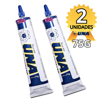 2 Colas Adesivo de contato da UNA Produto de alta Qualidade com 75g 2 unidades com Rapida Fixação em Oferta na Shopee