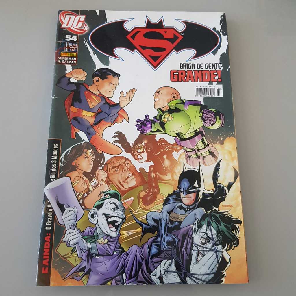 Superman & Batman 54 COMPLETE SUA COLEÇÃO!