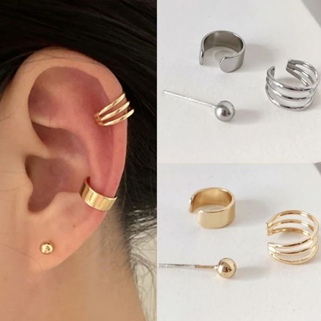 Brinco Argola Conjunto 3 Furos: Onde Comprar | BuscaProdutos