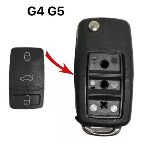 Botão Reparo Para Chave Gol Polo Jetta Golf Bora Voyage Fox