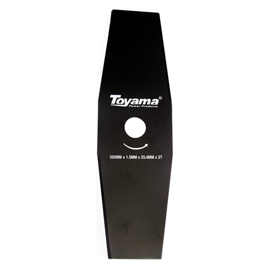 Lamina Faca 2 Pontas  350 x 25,4 x  1,7mm Pra Roçadeira - Toyama