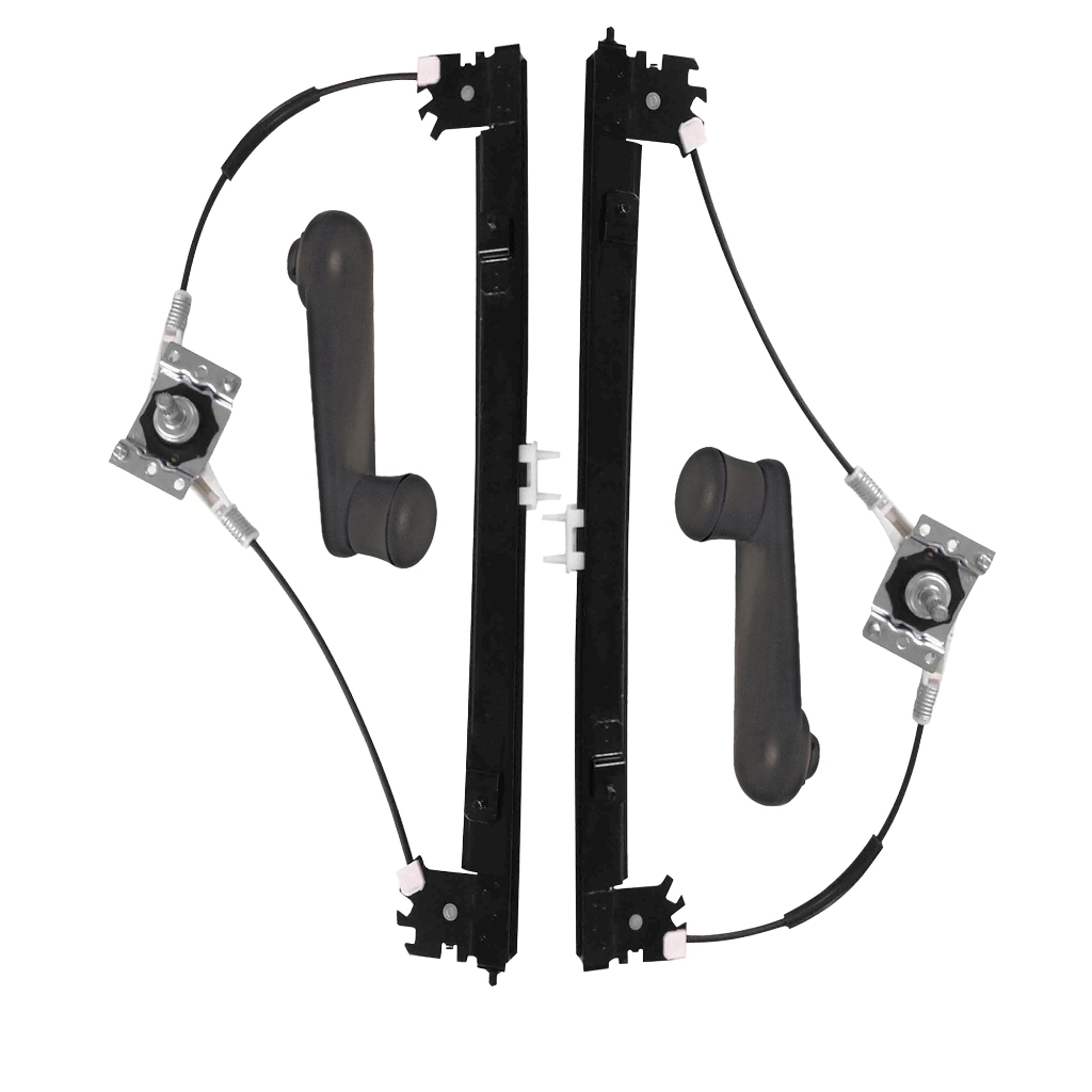 Elevador Regulador Vidro Manual C/Manivela Dianteira Palio / Siena 4 Portas 1996 Até 2017 em Oferta na Shopee