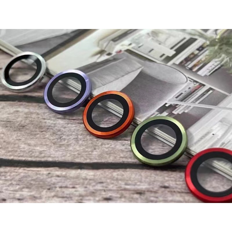 KIT Peliculas Da Câmera iPhone 17 16 15 14 13 12 11 PLUS/PRO/PRO MAX Protetor De Lente Anel de Vidro Temperado