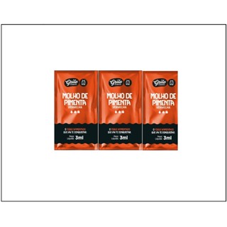 Molho De Pimenta Sachê 3ml 200 unidades em Oferta na Shopee