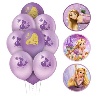 25~125 BALAO LATEX REDONDO 9 pol. RAPUNZEL Regina em Oferta na Shopee
