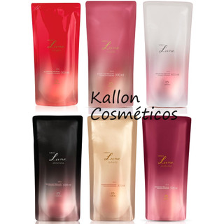 Refil Hidratante Corporal Perfumado Luna 300ml, Luna Tradicional, Absoluta, Confiante, Radiante, Coragem, Ousadia