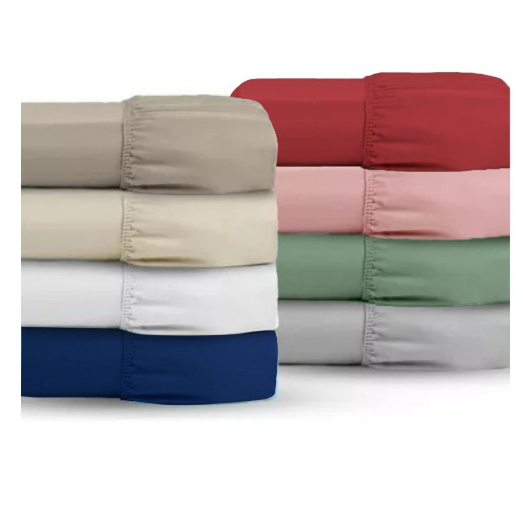 Lençol Avulso com Elástico Para Cama de Solteiro MIcroPercal 400 Fios -  MARCOSSHOP