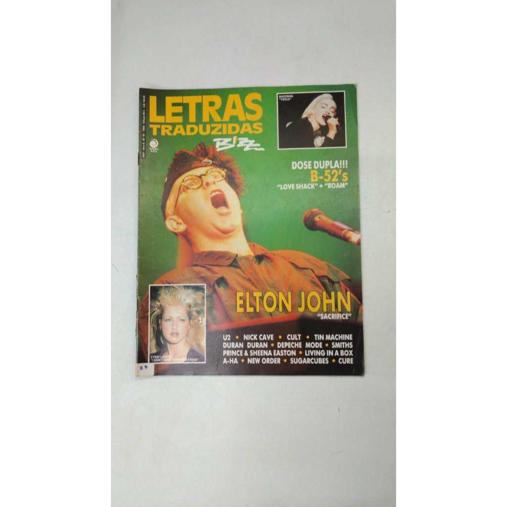 Revista Bizz letras traduzidas 07 Madonna Vogue 9866