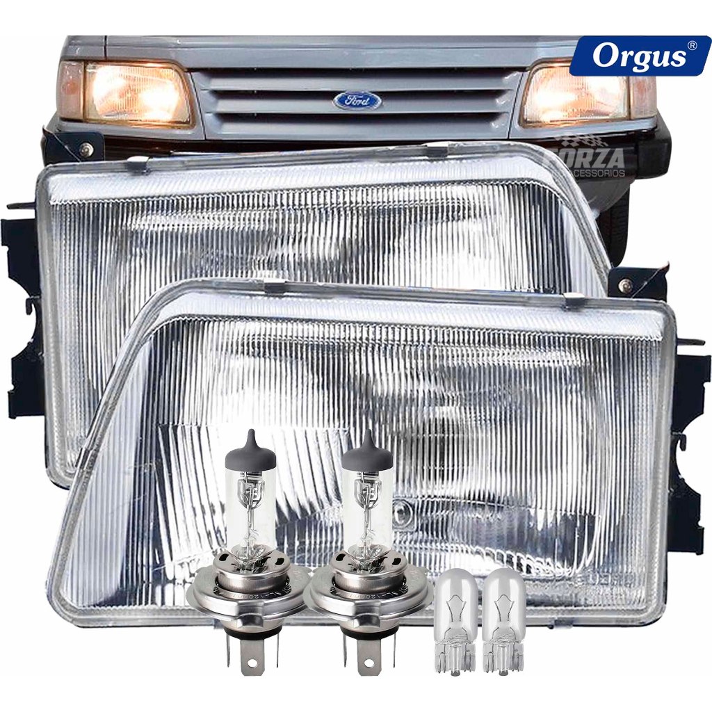 Farol Pampa 85 86 87 88 89 90 91 92 93 94 95 96 97 Lente De Vidro Belina Del Rey Corcel