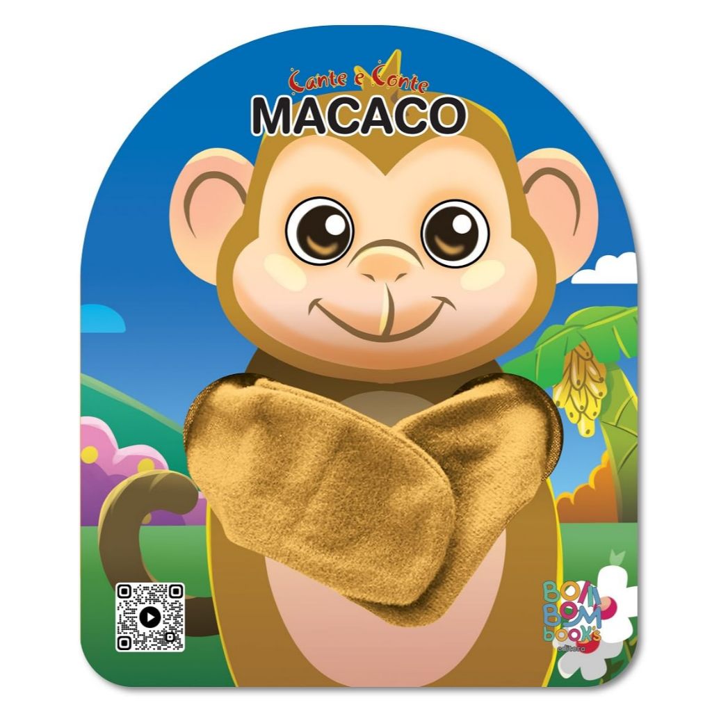 Livro Dedoche Cante e Conte - Macaco - Autores Variados