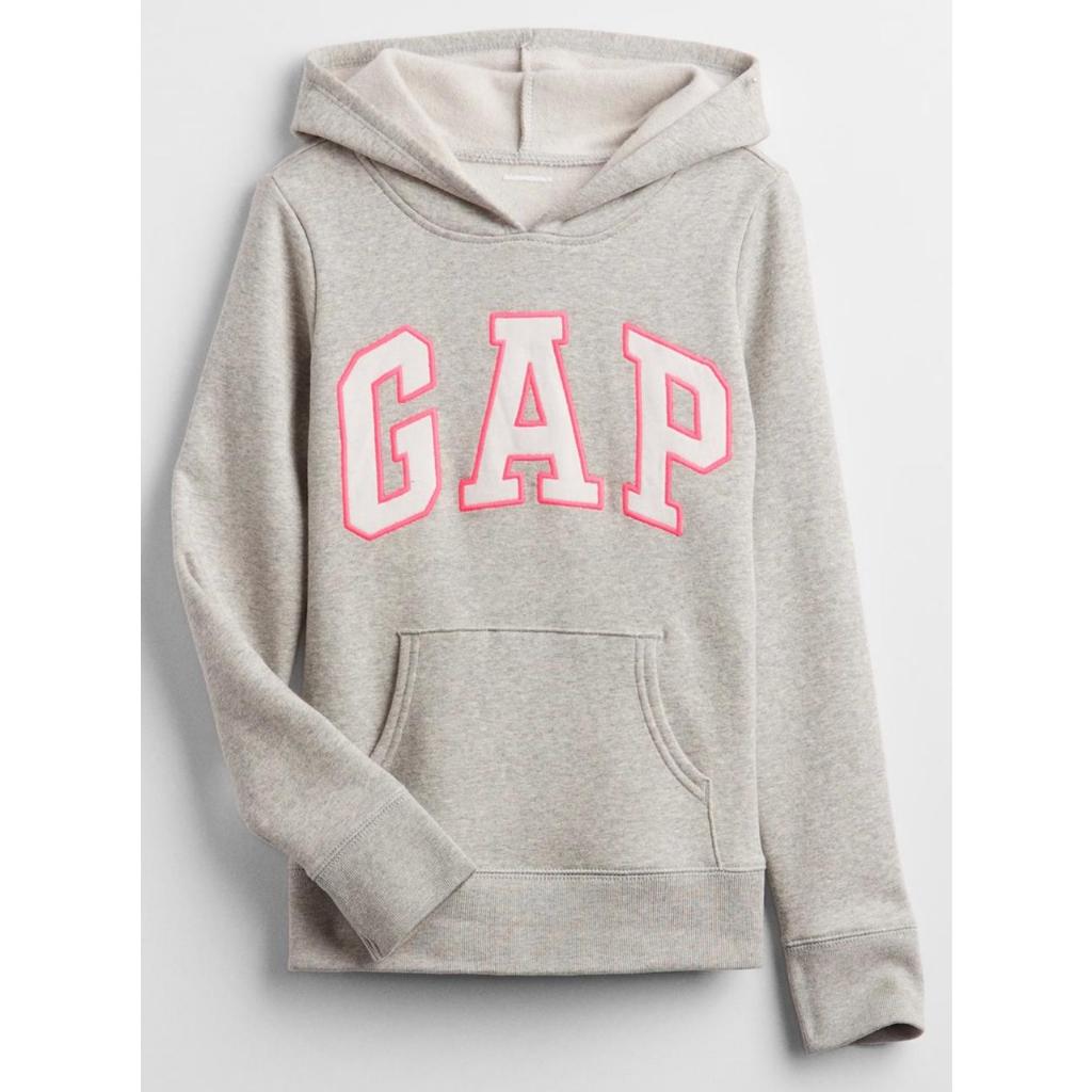 BLUSA MOLETOM GAP MENINA KIDS CINZA - 4/5, 6/7