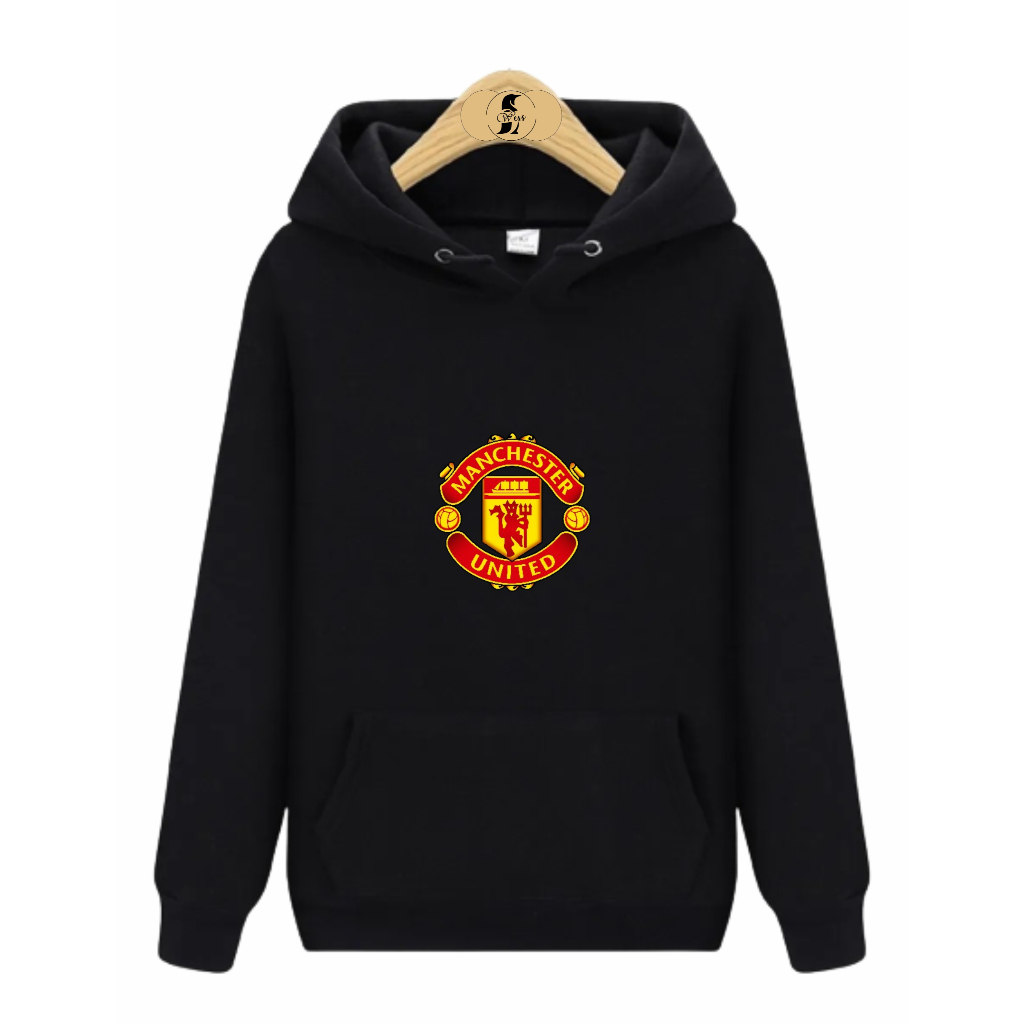 Blusa de Moletom Modelo Canguru Times Europeus Manchester United