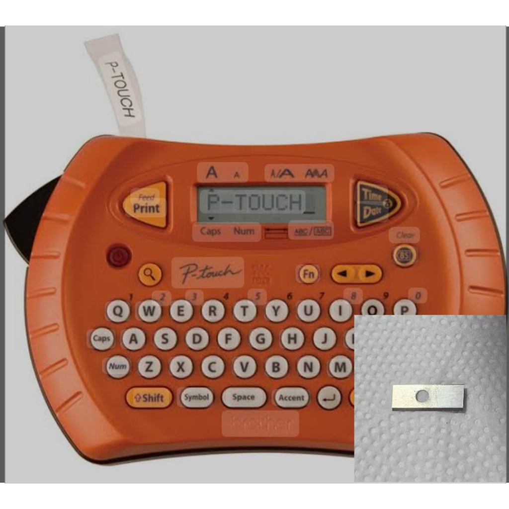 Lâmina da Etiquetadora Guilhotina Impressora Brother Pt-70 (Recondicionado) em Oferta na Shopee