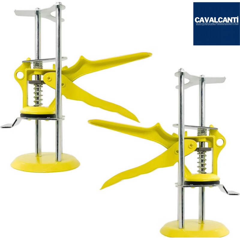 Kit 2 Regulador Altura Nivelamento Para Piso Telhas Armários em Oferta na Shopee