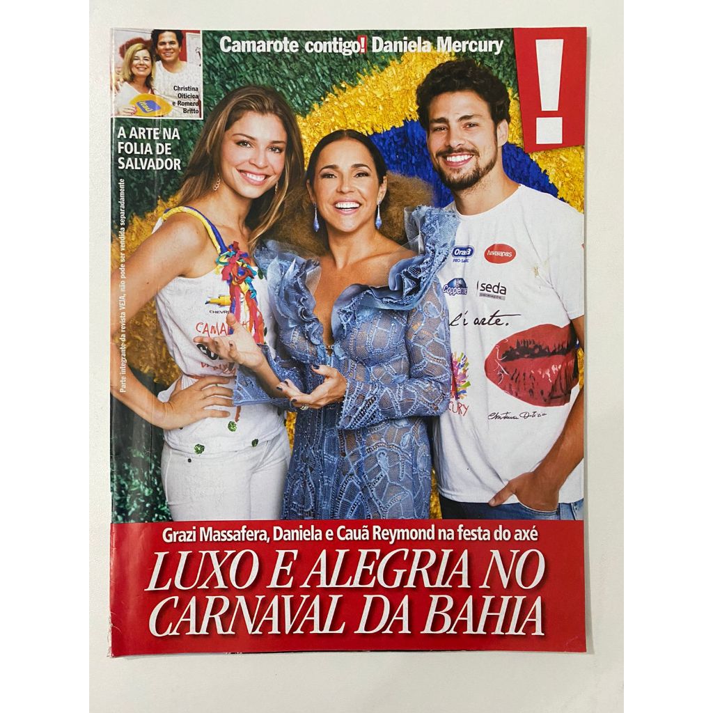 Revista Veja Grazi Massafera Cauã Reymond Ísis Valverde 9967