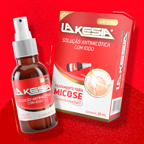 Lakesia Para Micose De Unha Spray 30ml Original