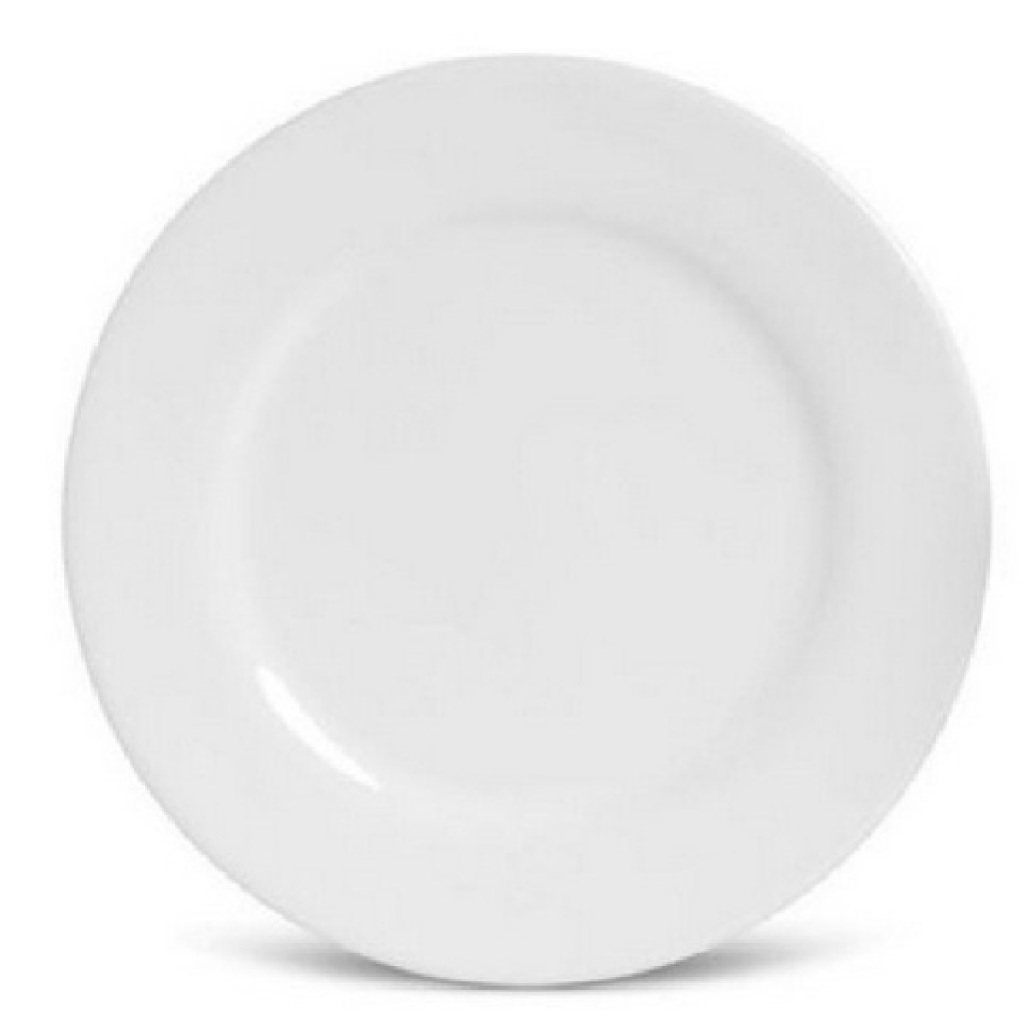 12 Pratos Melamina 17,5cm Buffet Restaurante Bar Kit Atacado