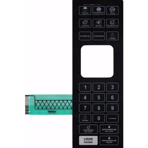Membrana Teclado Microondas Philco Pme25 Pme 25