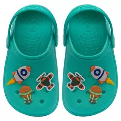 Sandalia Babuche Infantil Chinelo Menino Nº 19 ao 36 Masculino Calce Fácil Leve Confortavel 12.18-50