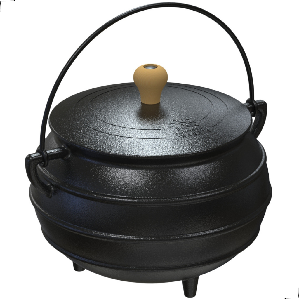 Panela Tripé Extramil 2 litros Com Tampa de Ferro Libaneza em Oferta na Shopee