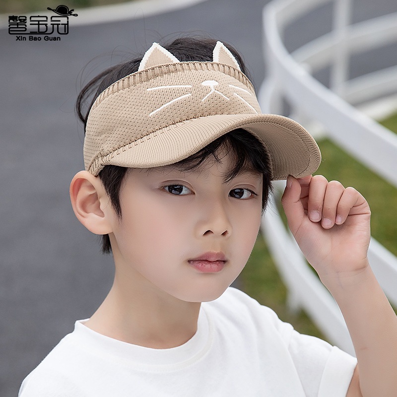 Boné De Beisebol Infantil Primavera E Verão Chapéu De Sol Vazio Meninos E Meninas Chapéu De Proteção Solar Bebês
