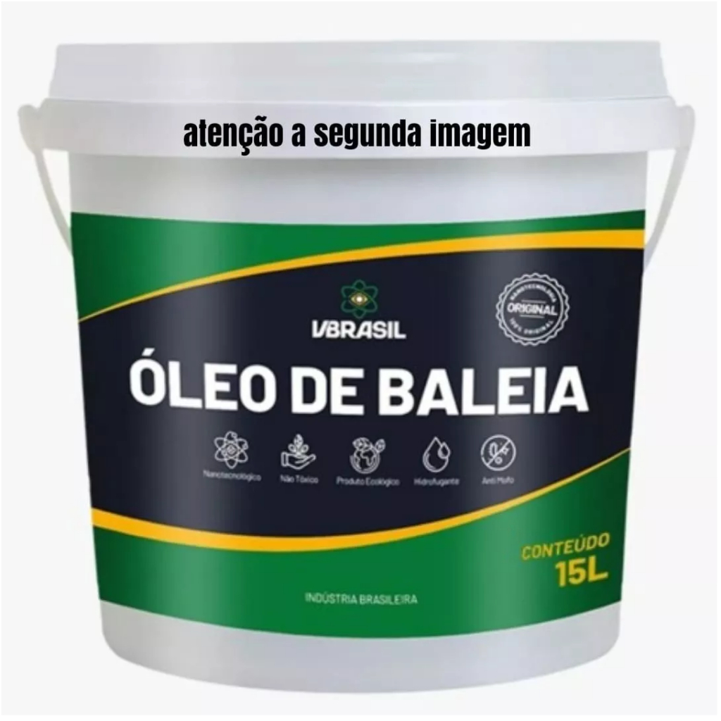 Óleo De Baleia P/ Telha De Cerâmica E Fibrocimento 15 L